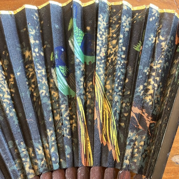 Two VINTAGE Japanese Fans - Picture 8 of 14